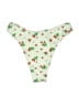 Seamolly Floral Green Swimsuit Bottoms Size S - photo 2
