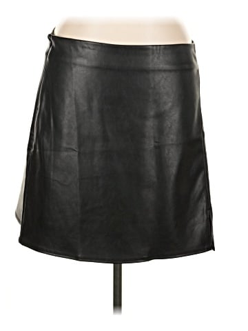 Old Navy Faux Leather Skirt (view 1)