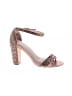 De Blossom Collection Gold Pink Sandals Size 6 1/2 - photo 1