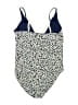 Unbranded Print Blue One Piece Swimsuit Size 10 (estimated) - photo 2