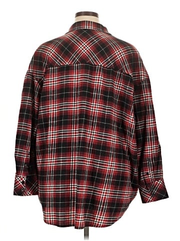 Divided by H&M Long Sleeve Button-Down Shirt (view 2)