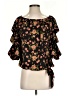 CeCe 100% Polyester Black 3/4 Sleeve Blouse Size S - photo 1