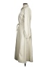 Calvin Klein 100% Polyurethane Ivory Trenchcoat Size 8 - photo 5