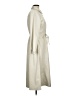 Calvin Klein 100% Polyurethane Ivory Trenchcoat Size 8 - photo 4