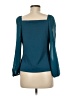 Grace Karin Teal Long Sleeve Blouse Size M - photo 2