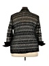 R&M Richards Print Black Jacket Size 24 - photo 2