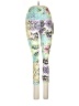 Lululemon Athletica Print Green Leggings Size 4 - photo 1
