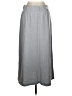 Exertek Solid Gray Casual Skirt Size L - photo 1