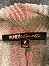Honey & Sparkle Metallic Gray Turtleneck Sweater Size M - photo 7