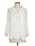 Studio Y 100% Polyester Ivory Long Sleeve Blouse Size L - photo 1
