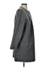 Topshop 100% Polyester Gray Coat Size S - photo 4