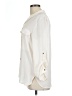 Studio Y 100% Polyester Ivory Long Sleeve Blouse Size L - photo 5