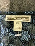 Dana Buchman Black 3/4 Sleeve Blouse Size 2X - photo 7