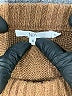 Nia Solid Brown Turtleneck Sweater Size S - photo 7