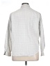 Lands' End 100% Cotton Checkered-gingham Gray Long Sleeve Button-Down Shirt Size 14 - photo 2