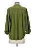 Chico's 100% Polyester Green Long Sleeve Blouse Size Sm (0) - photo 2