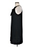 H&M 100% Polyester Solid Black Casual Dress Size 8 - photo 5