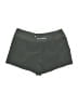 Lauren James Solid Green Athletic Shorts Size M - photo 2