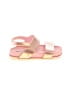 Mini Melissa Color Block Pink Gold Sandals Size 7 (kids) - photo 1