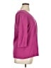 Essentials 100% Cotton Purple Pullover Sweater Size 1X - photo 4