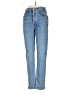 AGOLDE Hearts Blue Jeans Size 25 waist - photo 1