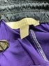 Athleta 100% Polyester Color Block Blue Athletic Shorts Size 6 - photo 3