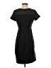 The Limited 100% Polyester Houndstooth Black Casual Dress Size 2 - photo 2
