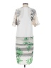 Tibi Tropical Gray Casual Dress Size 4 - photo 2