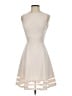 Calvin Klein Solid Ivory Cocktail Dress Size 0 (petite) - photo 1