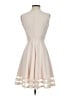 Calvin Klein Solid Ivory Cocktail Dress Size 0 (petite) - photo 2