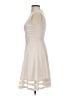 Calvin Klein Solid Ivory Cocktail Dress Size 0 (petite) - photo 5