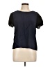 Boden 100% Viscose Black Short Sleeve Top Size 10R - photo 1
