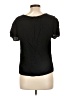 Boden 100% Viscose Black Short Sleeve Top Size 10R - photo 2