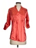 Cato Orange 3/4 Sleeve Blouse Size S - photo 1