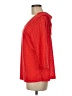 BonWorth 100% Polyester Red 3/4 Sleeve Top Size M (petite) - photo 5