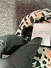 Rose + Olive 100% Polyester Animal Print Tan Sleeveless Blouse Size S - photo 8