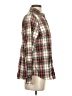 L.L.Bean Plaid Green Long Sleeve Button-Down Shirt Size S - photo 4