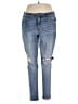Bandolino Solid Blue Jeans Size 16 - photo 1