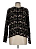 Christopher & Banks Plaid Black Pullover Sweater Size L - photo 1