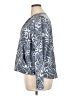 Halogen 100% Polyester Blue 3/4 Sleeve Blouse Size 1X - photo 5