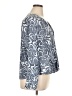 Halogen 100% Polyester Blue 3/4 Sleeve Blouse Size 1X - photo 4
