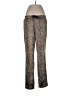 Pam & Gela Animal Print Gray Track Pants Size L - photo 1