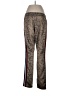 Pam & Gela Animal Print Gray Track Pants Size L - photo 2