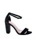 De Blossom Collection Black Sandals Size 6 - photo 1