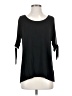 Spense Black 3/4 Sleeve Top Size L (petite) - photo 1