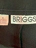 Briggs 100% Polyester Solid Black Dress Pants Size 8 - photo 7