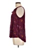 Old Navy 100% Rayon Burgundy Sleeveless Blouse Size L - photo 5