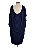 Unbranded Solid Blue Cocktail Dress Size M (estimated) - photo 2