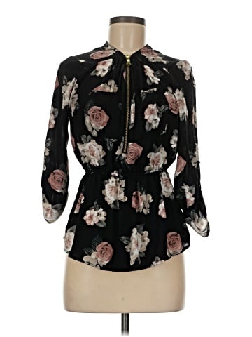 J for Justify 3/4 Sleeve Blouse (view 1)