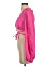 Shein 100% Polyester Pink Long Sleeve Blouse Size S - photo 5